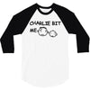 charlie bit me t shirt 2xl funny youtube nerdy geeky awesome humor coo 3/4 Sleeve Shirt
