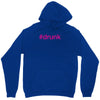 #drunk hashtag neon pink Unisex Hoodie