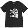 i like trains V-Neck Tee