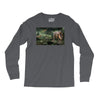 dinosaur attack Long Sleeve Shirts