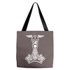 thorshammer mj&ouml;lnir odin wikinger germanen Tote Bags