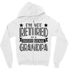not retired but a professional grandpa Zipper Hoodie