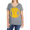 thanos gauntlet Ladies Curvy T-Shirt