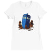 found some spare parts Ladies Fitted T-Shirt