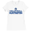 volleyball huntington high school Ladies Fitted T-Shirt