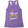 kings are born in september Racerback Tank