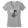 time lord Women's V-Neck T-Shirt