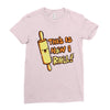 this İs how i roll Ladies Fitted T-Shirt