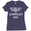 perfect cornish Ladies Fitted T-Shirt