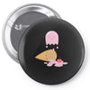 ice cream ghost Pin-back button