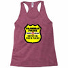 grammar police customizable Racerback Tank