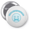 Sit In Silence (a232) Pin-back button