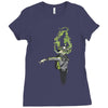 noxious gases may be harmful Ladies Fitted T-Shirt
