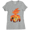 beautiful sunset Ladies Fitted T-Shirt