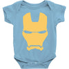 iron man mask avengers marvel comics gift Baby Bodysuit