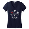 bohemian dark side Women's V-Neck T-Shirt