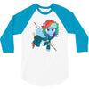 rainbow 3/4 Sleeve Shirt