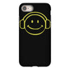 smiley dj techno,club,dance,music,rave retro iPhone 8
