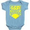 ossi  fdj ddr fun Baby Onesie