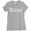 city of davis Ladies Fitted T-Shirt