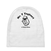 mr t yoghurt a petits filous Baby Beanies