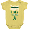 you can't scare or beat me i have been through liver cancer Baby Bodysuit