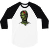 zombie brain out 3/4 Sleeve Shirt