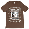 vintage made in 1951 perfectly aged a living legend T-Shirt