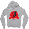 vic ninja Zipper Hoodie