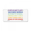 earth is not flat License Plate