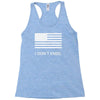 i don't kneel Racerback Tank