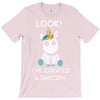 look i've created a unicorn T-Shirt