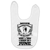 Never Underestimate Old Man Who Was Born June Baby Bibs