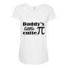 daddy little cuttie Maternity Scoop Neck T-shirt