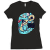 dead &amp; sea Ladies Fitted T-Shirt
