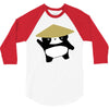 panda2 3/4 Sleeve Shirt