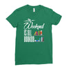 my weekend is all booked Ladies Fitted T-Shirt