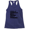 rescue save love Racerback Tank