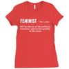 Feminist Noun Ladies Fitted T-Shirt