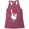 i love cock Racerback Tank