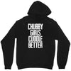 chubby girls cuddle better Unisex Hoodie
