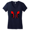 woman prank Women's V-Neck T-Shirt
