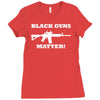 details about  black guns matter Ladies Fitted T-Shirt