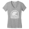 pacman crest Women's V-Neck T-Shirt