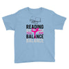 Reading Yoga Wine Balance Youth Tee