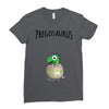 Pregosaurus Boy Ladies Fitted T-Shirt