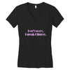 i speak gilmore rectangle Women's V-Neck T-Shirt