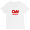 CNN Fake News V-Neck Tee