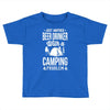 beer drinker camping!! Toddler T-shirt