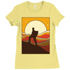 mountain hiker Ladies Fitted T-Shirt